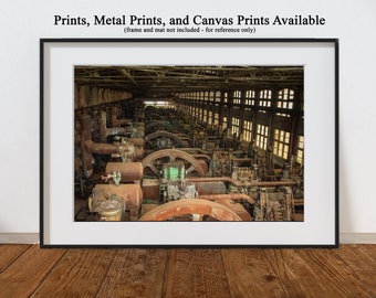 Bethlehem Steel - Industrial Photography - prints, metal prints, canvas