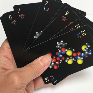 Biochemi™ Macromolecule 52 card deck for playing card games image 2