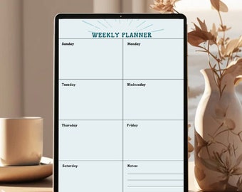 Digital Planner, Goodnotes Planner, iPad Planner, Notability Planner, Dated Digital Planner, 2024 2025 Undated Planner