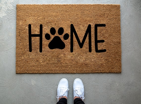 Home Doormat Home Decor Personalized Doormat Custom Doormat Welcome Mat Front Door Mat Dog Front Doormat Dog Doormat Cat Doormat
