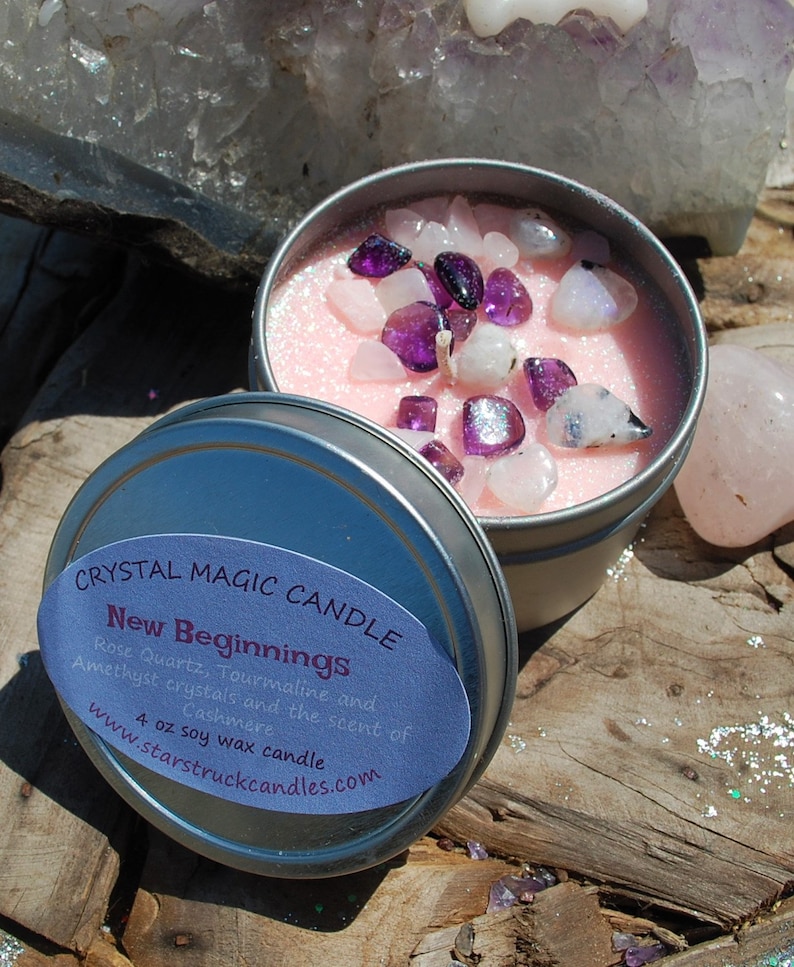 New Beginnings crystals .Fresh start gift. Etsy