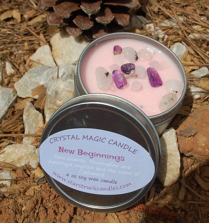 New Beginnings crystals .Fresh start gift. Etsy