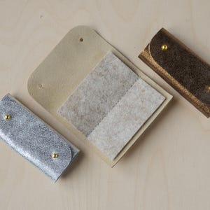 Mini Leather Sewing Needle Case: Colourful Sewing Birthday Gift image 20