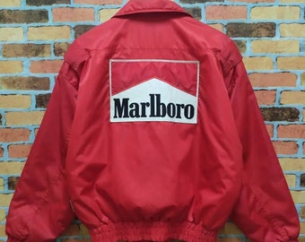 vintage red ferrari jacket