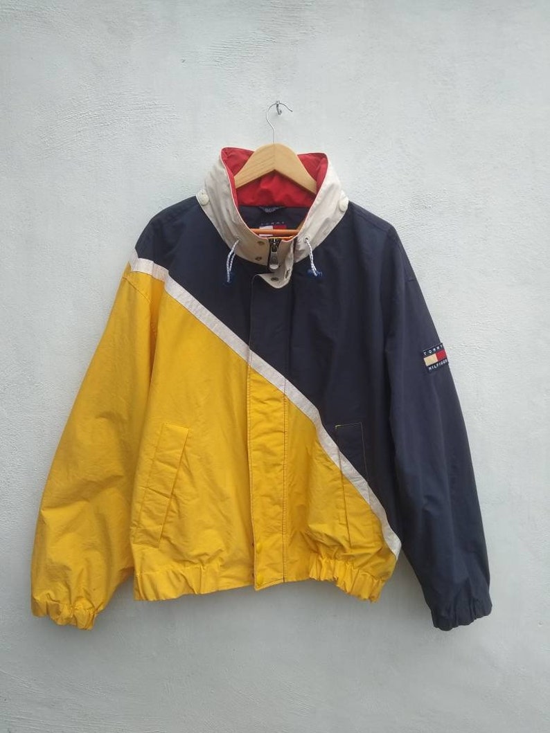 tommy hilfiger colourful jacket