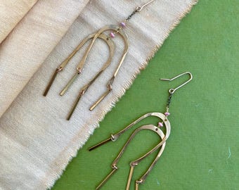 Mobile Fringe Earrings