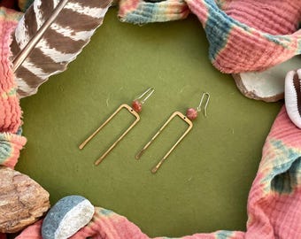 Sunstone Tuner Earrings