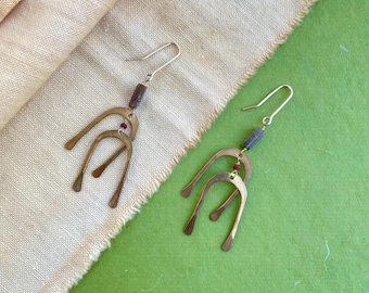 Labradorite Mini Mobile Earrings