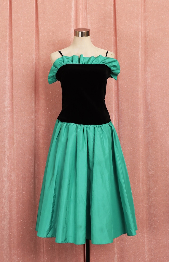 aqua black velvet dress Strapless Black Velvet Cocktail Dress with Train  FancyVestido