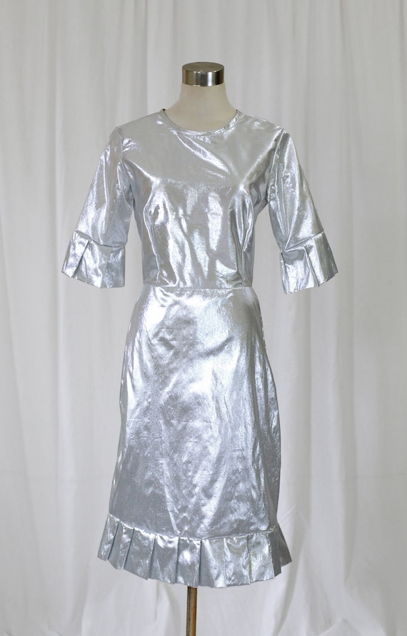 silver frill dress Gray Layered Tulle Ruffle Dress with Floral Appliqu One Shoulder Evening Dress with Lace-Up Back Plus Size Size 10 / Gray / with Choker +Gloves