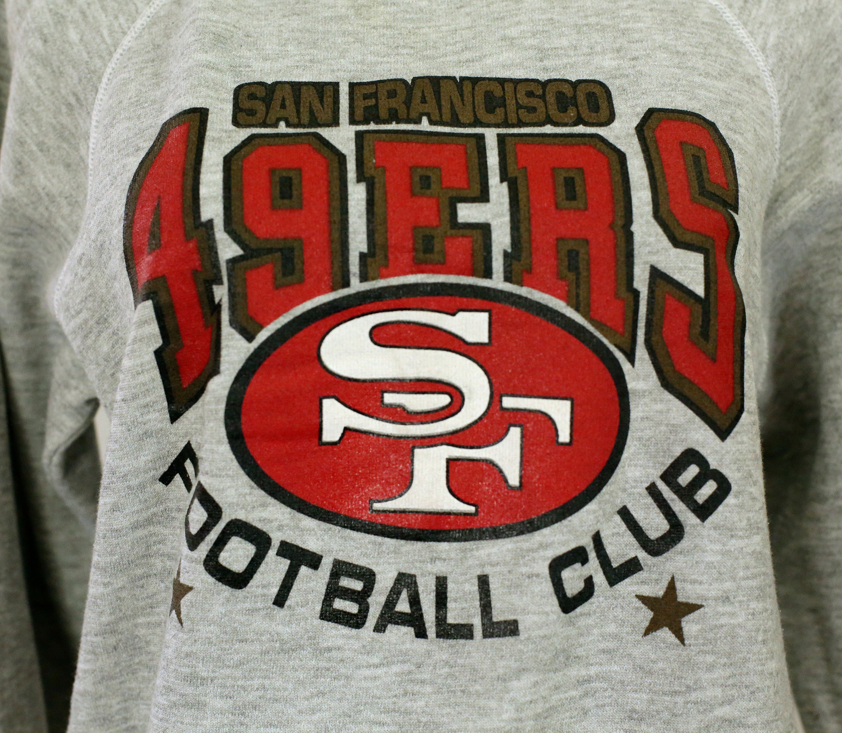 90s Grey San Francisco 49ers Football Club Jumper Sweater | Etsy