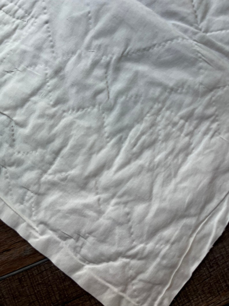 Vintage 18 X 24 Quilt Piece and Fabric Remnants Bundle Etsy