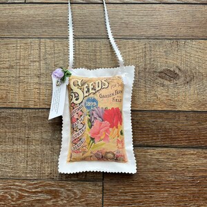 Lavender Sachet, Organic French Lavender, Scented Sachet, Fragrant Sachet, Lavender Pillow Gardner gift image 8