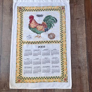 2001 Calendar - Etsy