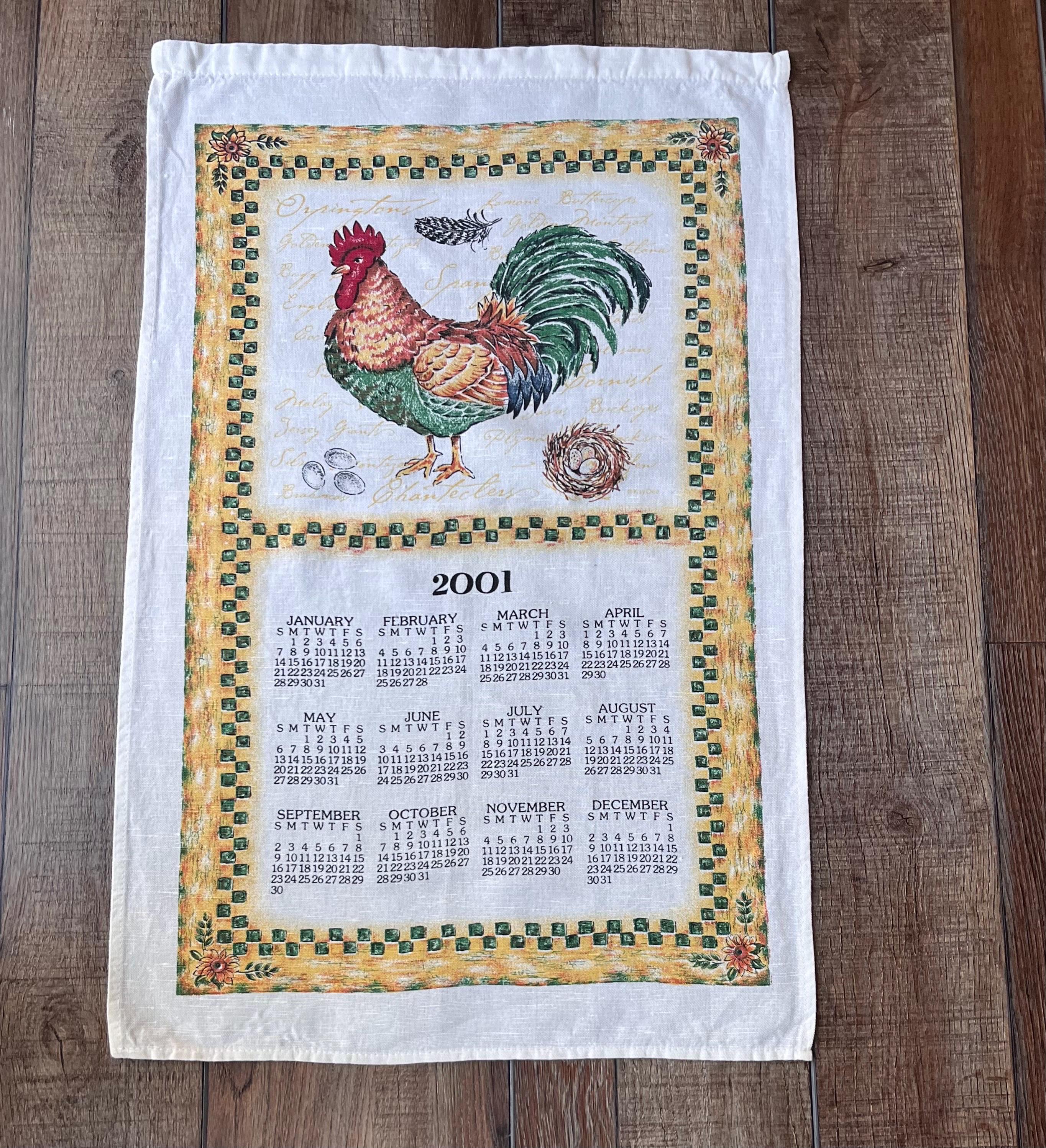 2001 Calendar - Etsy