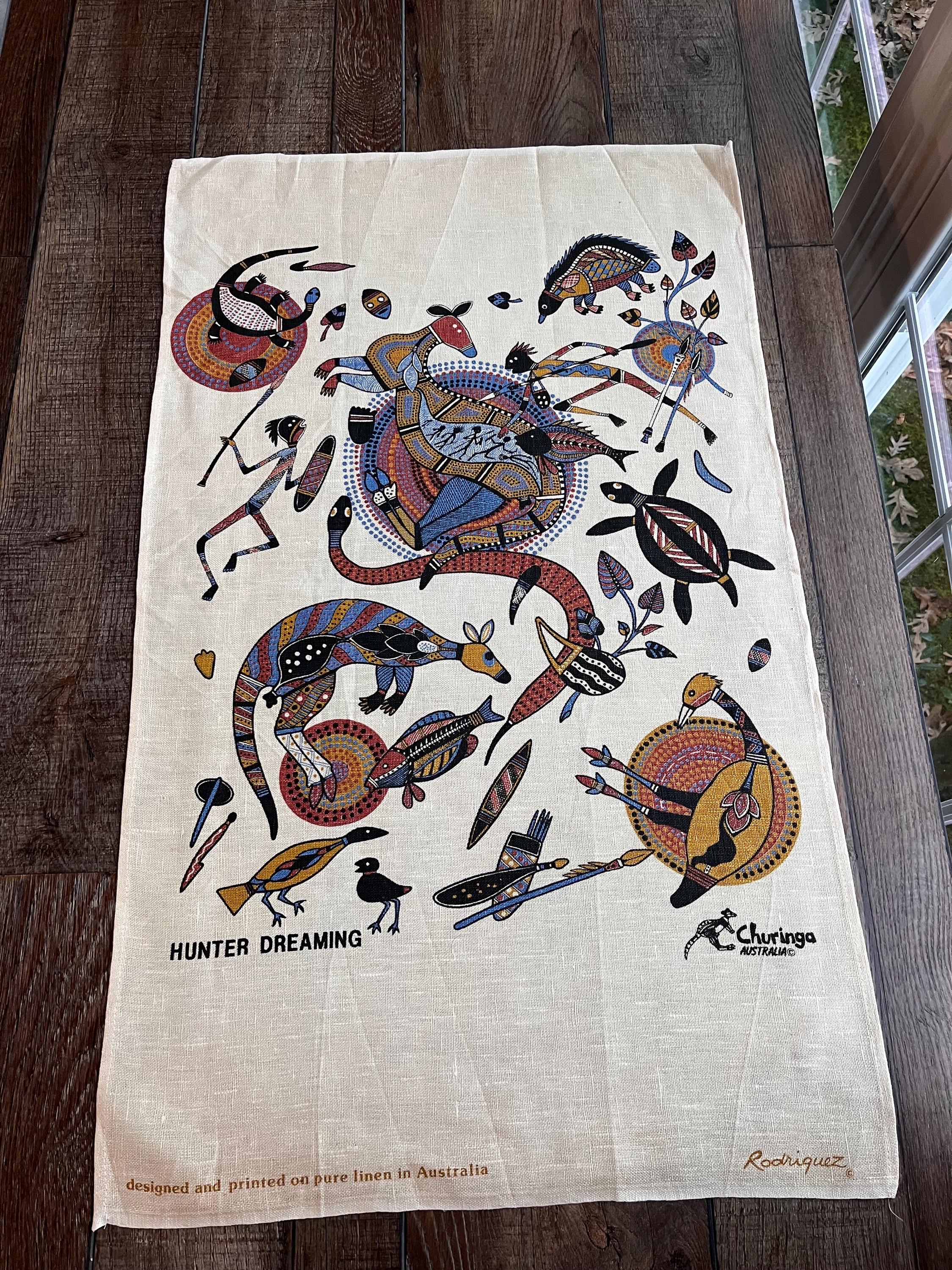 Rodriguez Churinga Towel – Hunter Dreaming – Australian Kitchen