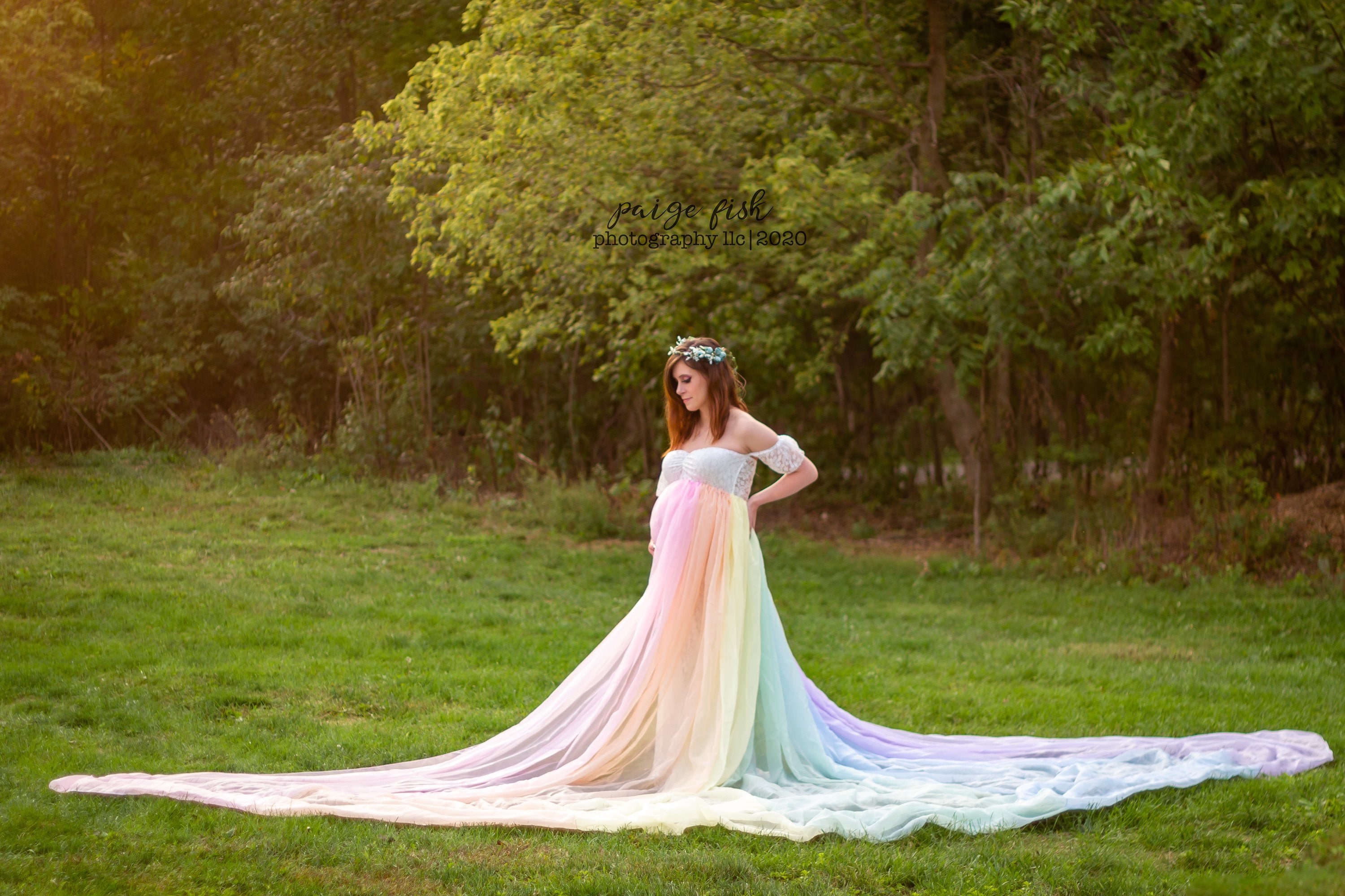 orange button up skirt