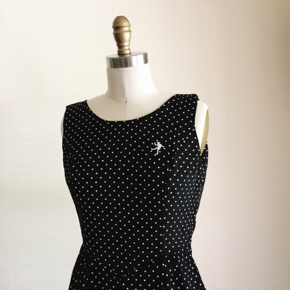 Vintage Jumpsuit / Retro Jumpsuit / Polka Dot Jump
