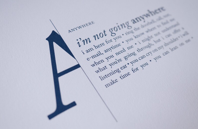 Typography series set of three