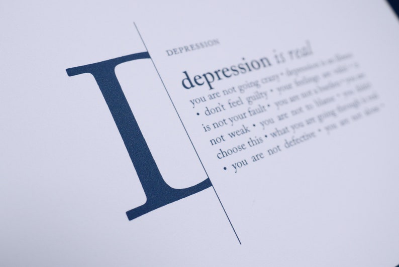 Typography series set of three