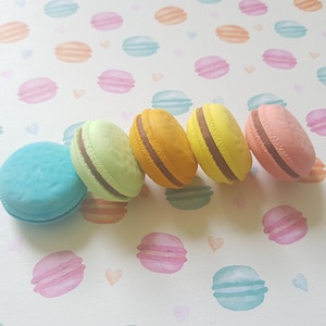 macaron rubber/eraser