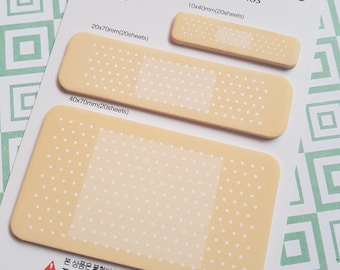 bandaid sticky memo notes