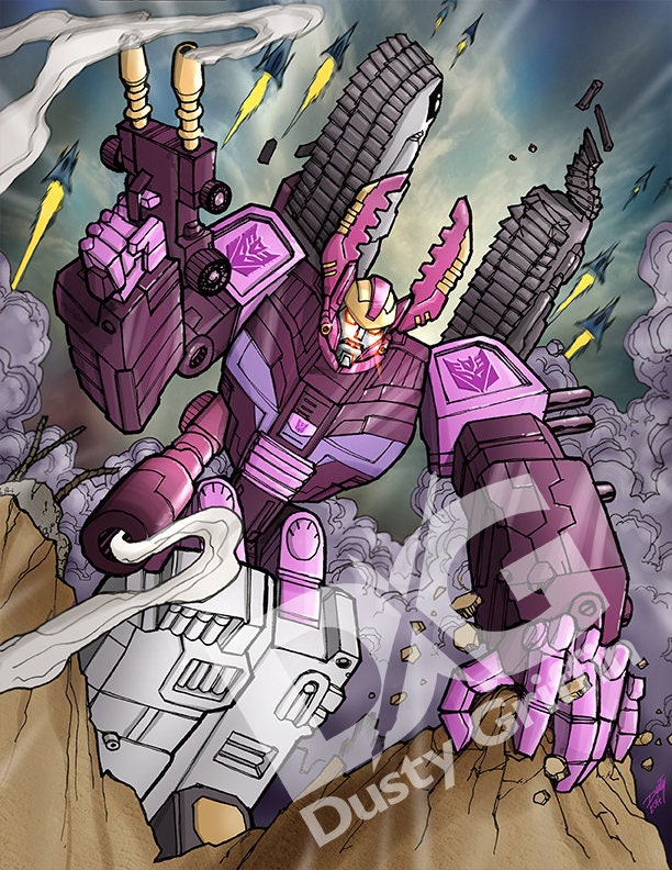 Transformers Armada Galvatron Etsy