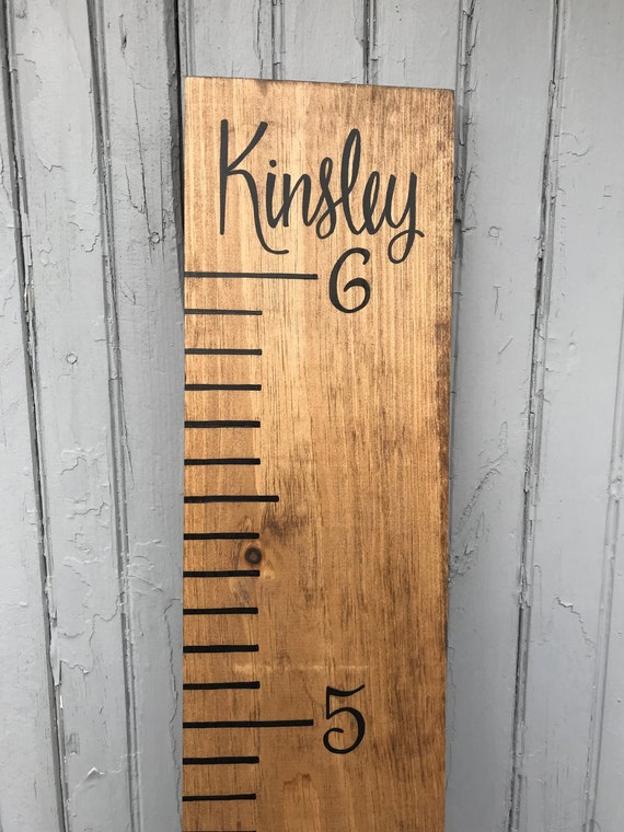 Large Ruler Growth Chart