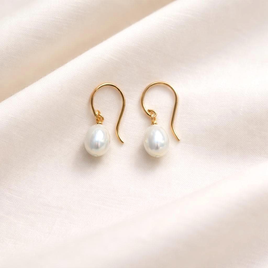 Freshwater Pearl Drop Earrings
