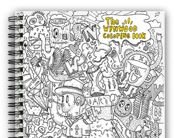 The Wynwood Coloring Book 2 Etsy