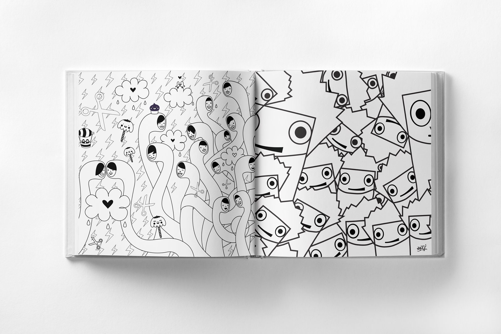 The Ultimate Street Art Coloring Book softcover - Etsy