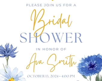 Wildly in Love Bridal Shower Digital Invite