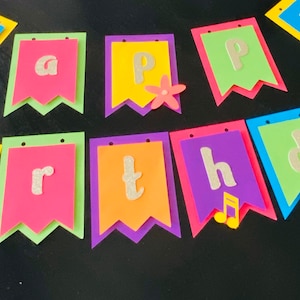Trolls birthday Banner