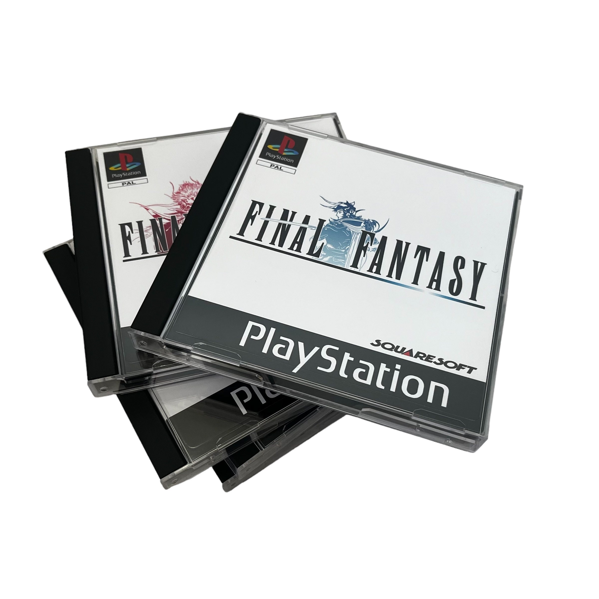 PS ファイナルファンタジーコレクション ディスプレイケース 新品 FFコレクション ディスプレイケース 天野喜孝氏 世界5000個