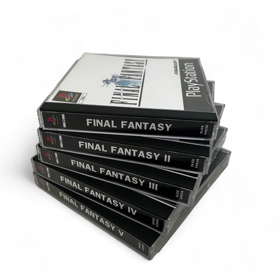 ファイナルファンタジーコレクション ディスプレイケース　PS PlayStation - FINAL FANTASY /ファイナルファンタジー