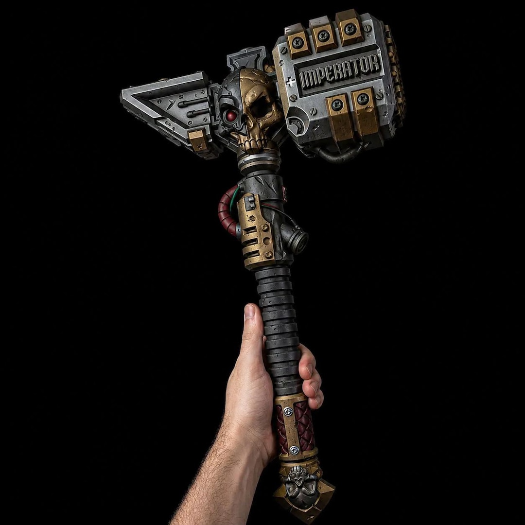 Warhammer Fantasy Old World Empire Ghal Maraz Full Size War Hammer