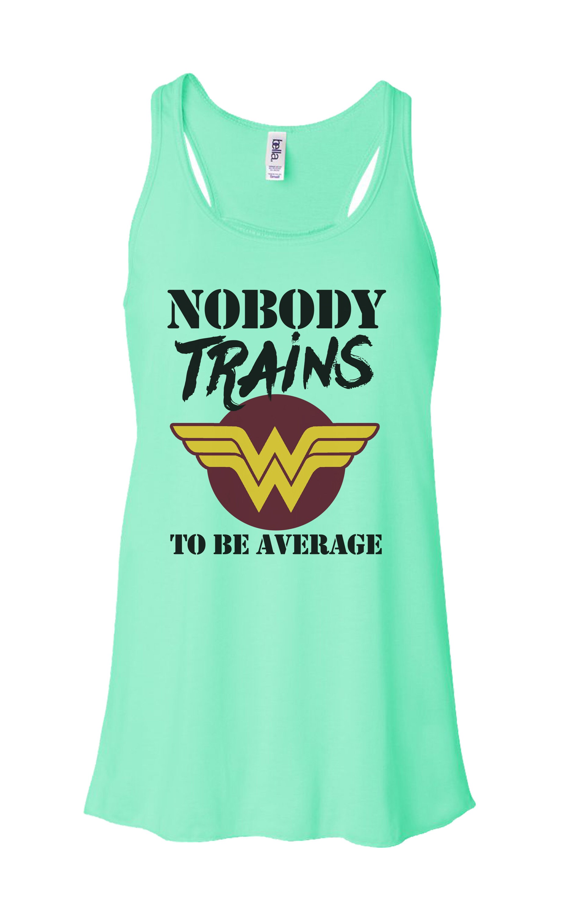 Lustige Sprüche Damen Tank Tops Nobody Trains To Be Etsy.de