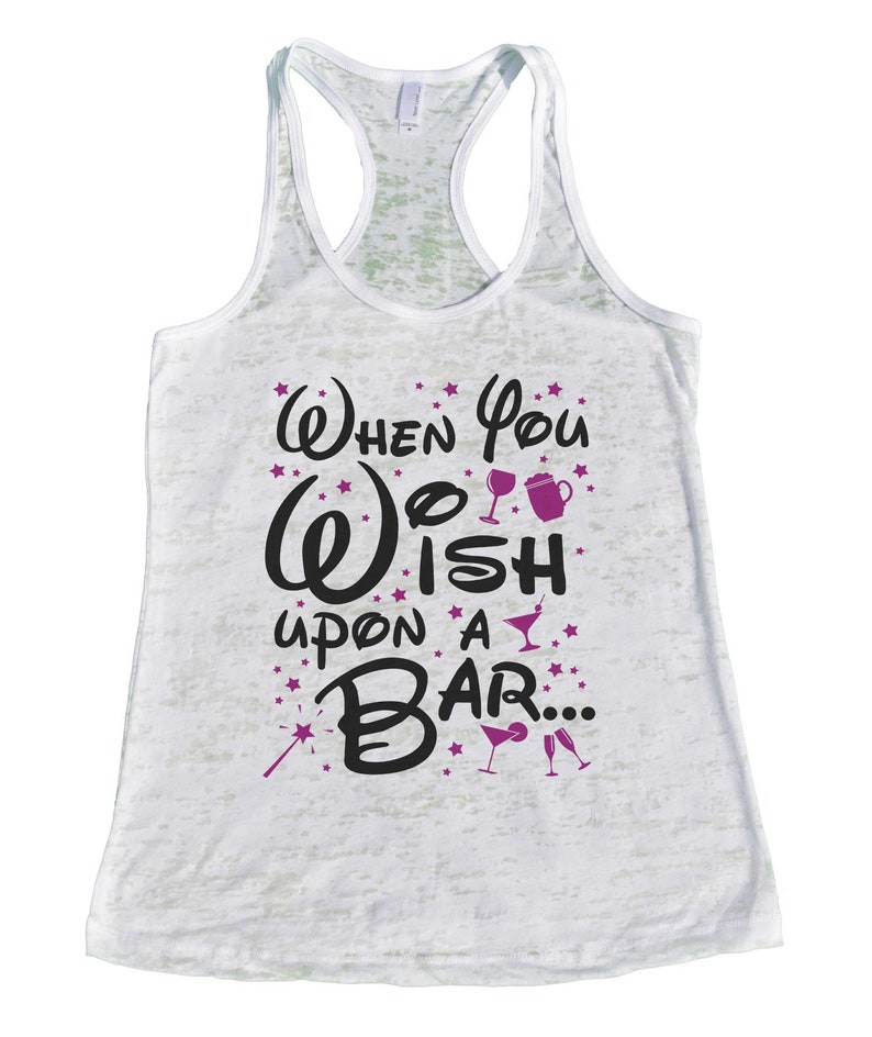 Funny Saying Womens Tank Tops when You Wish Upon A Etsy