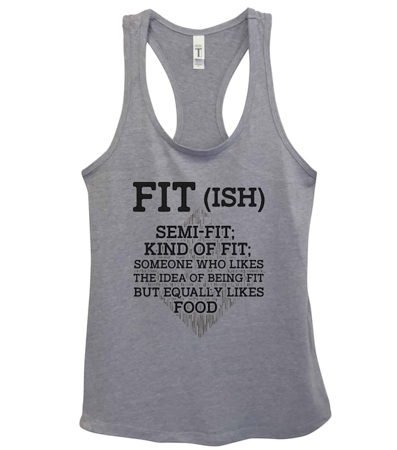 Funny Saying Womens Trendy Tank Tops fitish Etsy UK