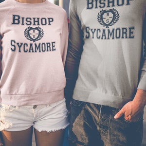 Bishop Sycamore Athletic Wear Sweatshirts T-shirts Hoodies Hats Mens Womens and Unisex Sports Shirts Fake School Collection image 2