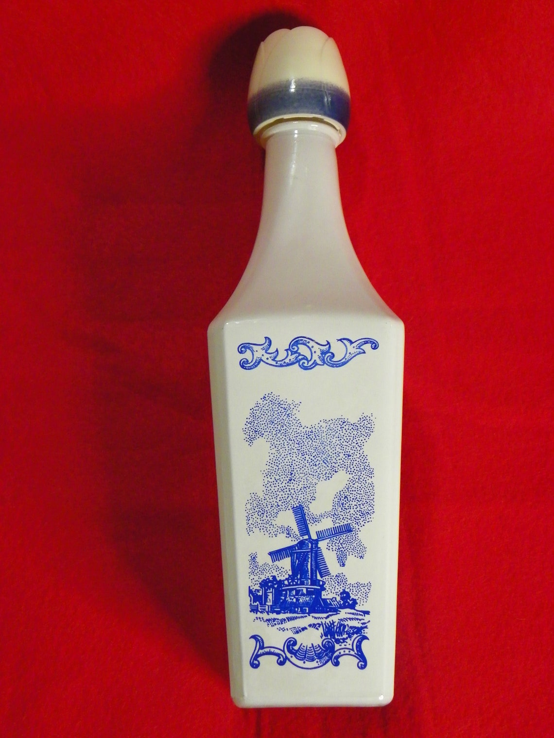 Vintage Vandermint Liqueur Bottle Etsy