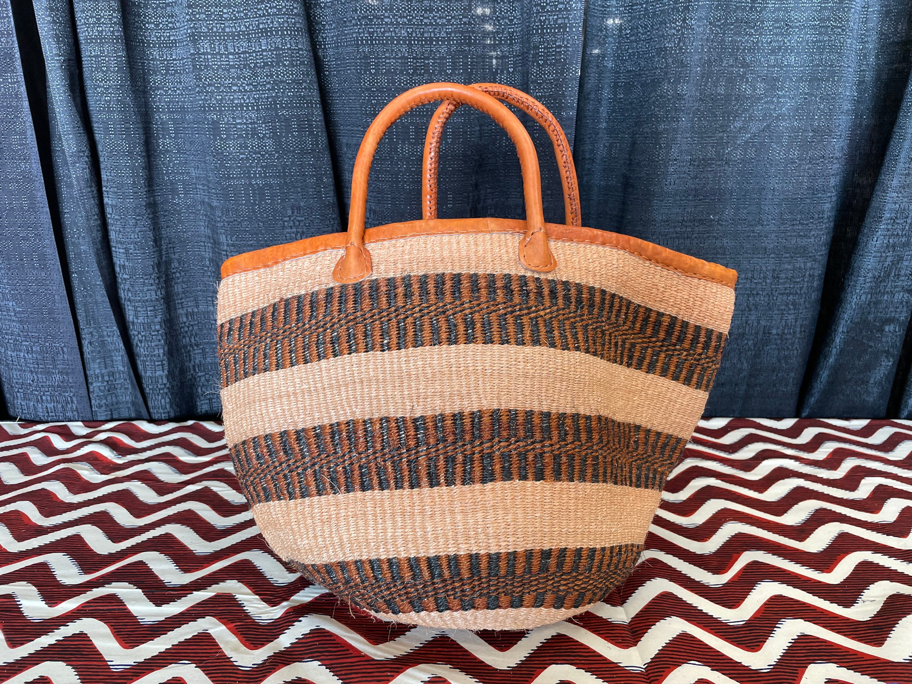 Handmade Kenyan Kiondo Tote Bag 067 Etsy UK