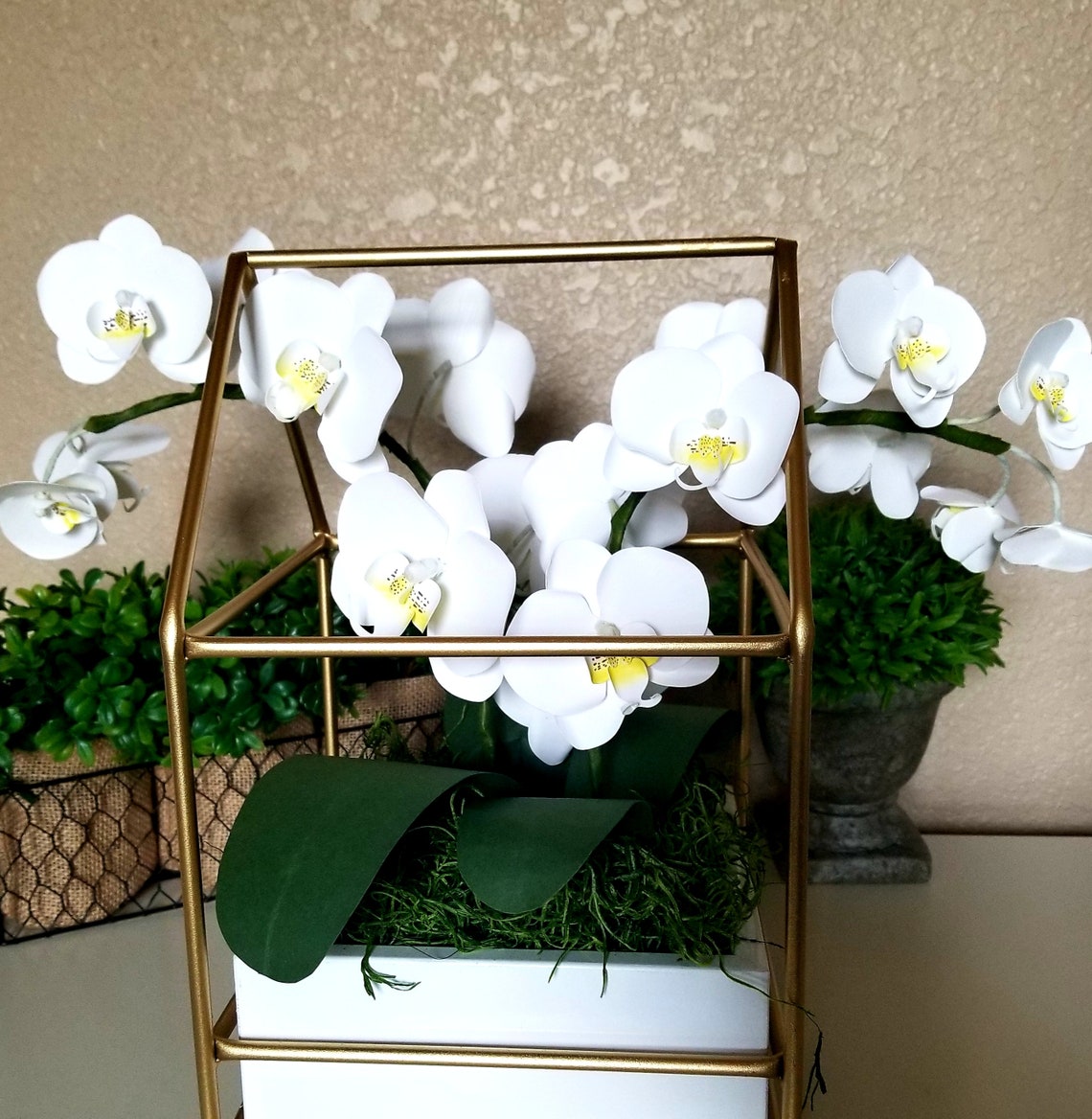 Orchid Template PNG and PDF File With Video Tutorial DIY - Etsy Canada