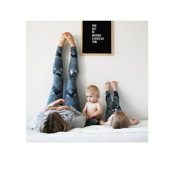 mum and baby matching leggings