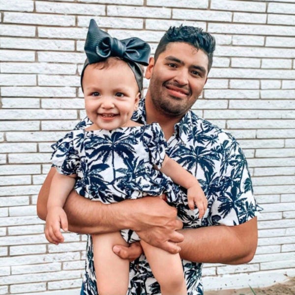 Pai e filha combinando roupa, pai e filha combinando, roupa pai e eu, roupas combinando família, presente para ele, presente de dia dos pais