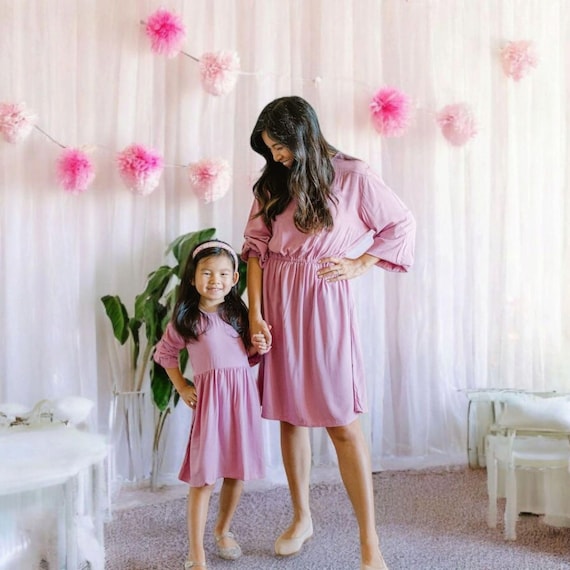 Robe Mère Vetement Mere Enfant Robe Mère Vetement Maman Et Bebe