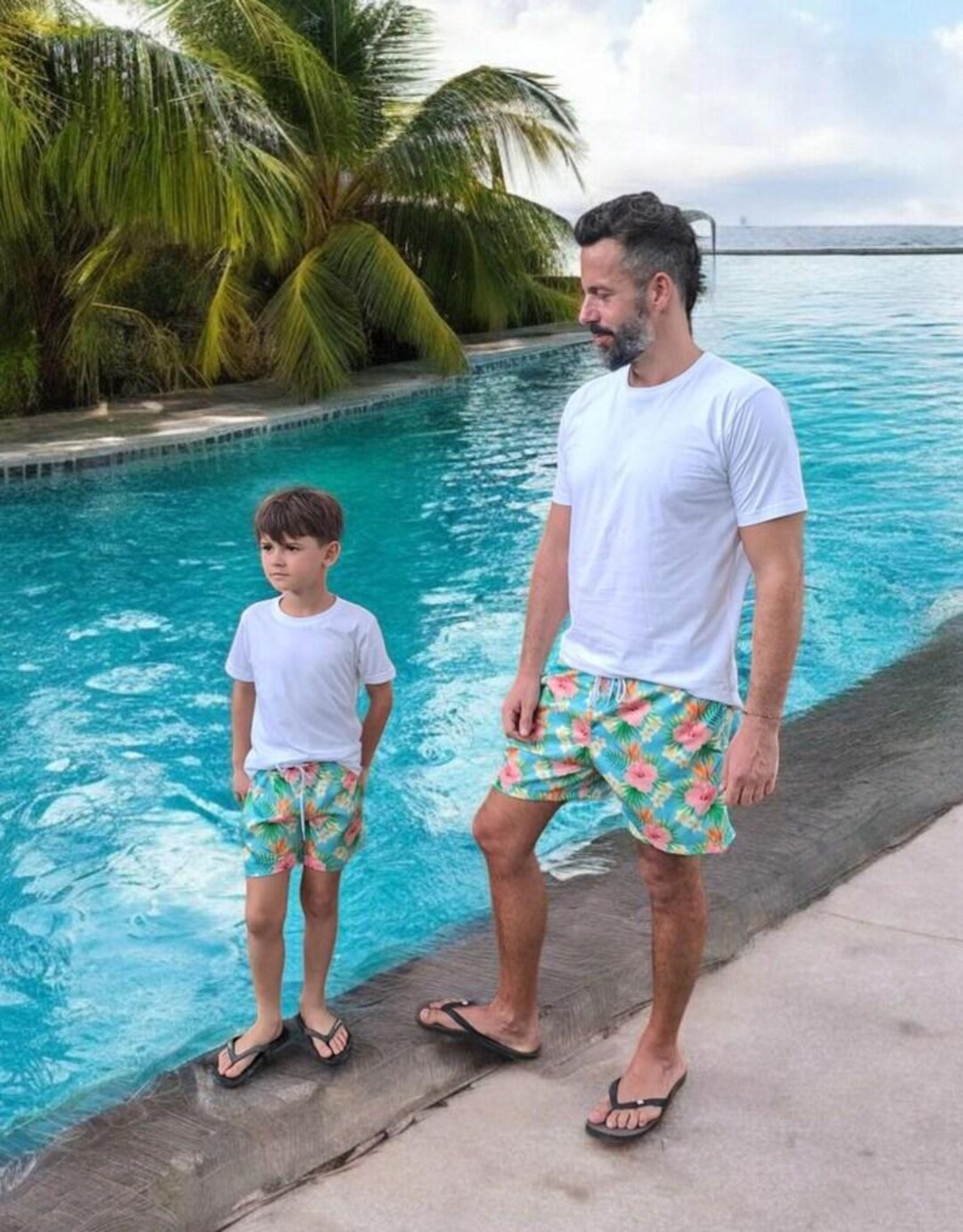 Father Son Matching Swim Trunks Father Son Matching Swim Shorts Dad Father Son Matching Swim Trunks Father Son Matching Swim Shorts Dad