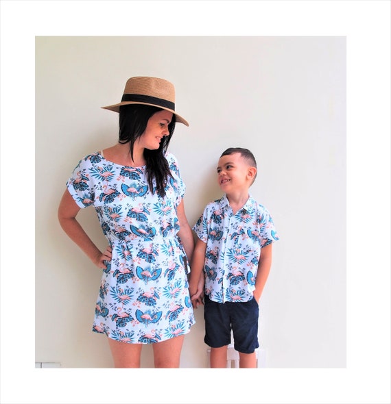 mom and son dress