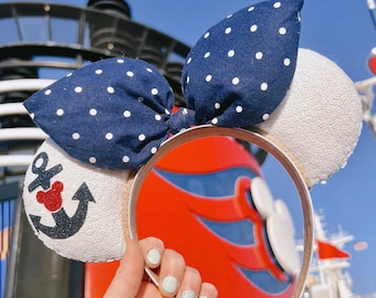Mouse Anchor Cruise Mouse Ear Headband