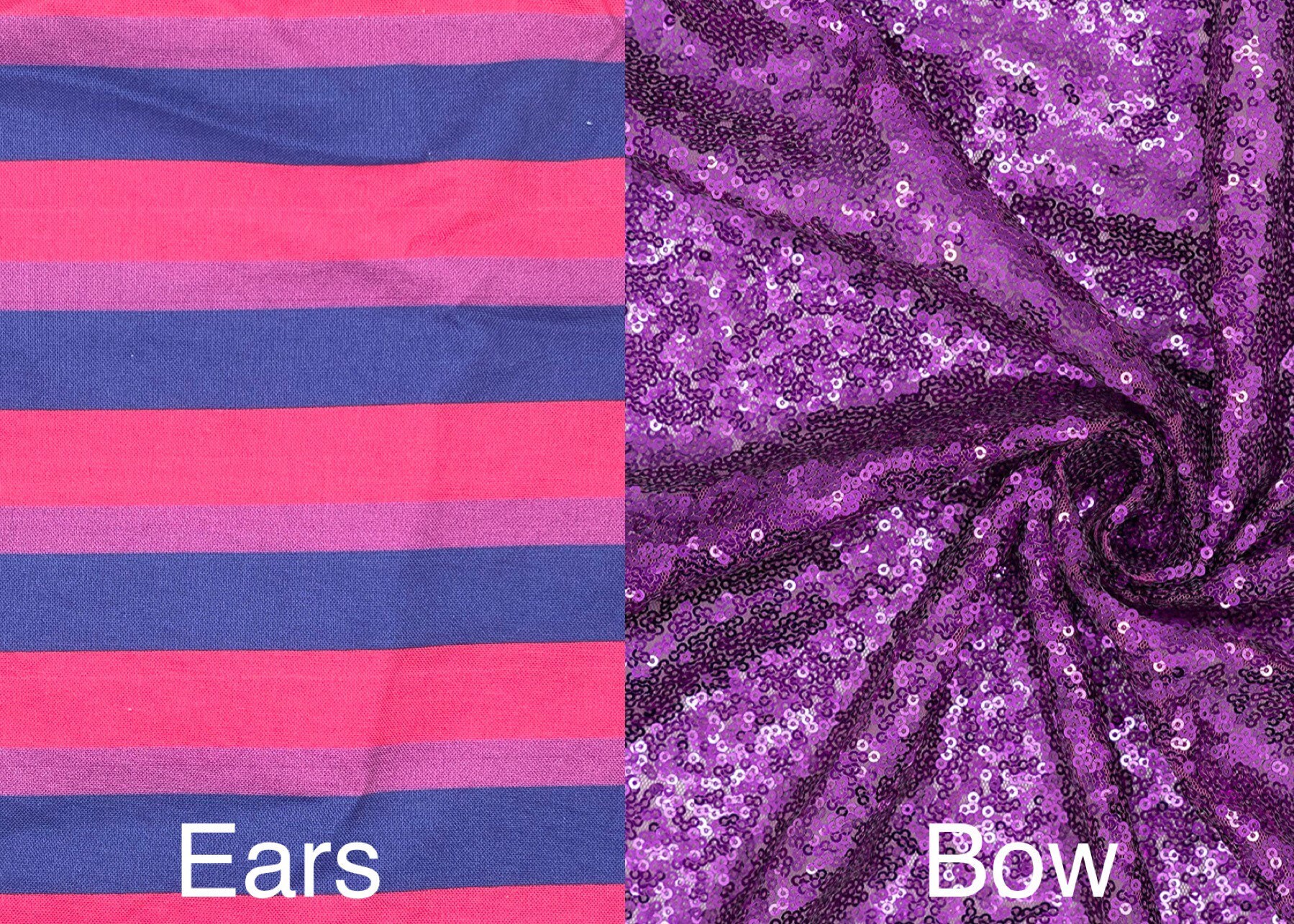 Bi Pride Flag Mouse Ear Headband OPTIONAL BOW - Etsy